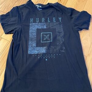 Hurley Navy Graphic Tee for Men